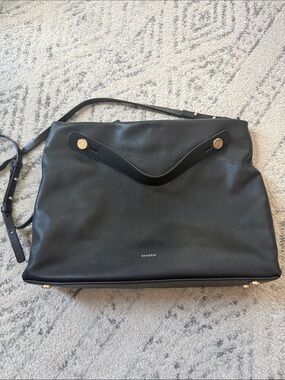 Skagen Black Leather Bag (discounted model)